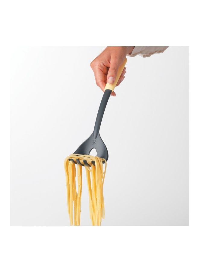 brabantia Spaghetti Spoon Plus Measure Tool Vanilla Yellow 30cm - Image 5