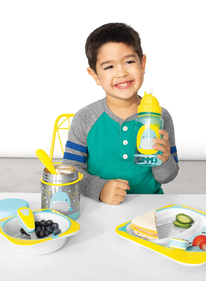 Skip Hop Zoo Shark Print Insulated Food Jar - Blue, Yellow