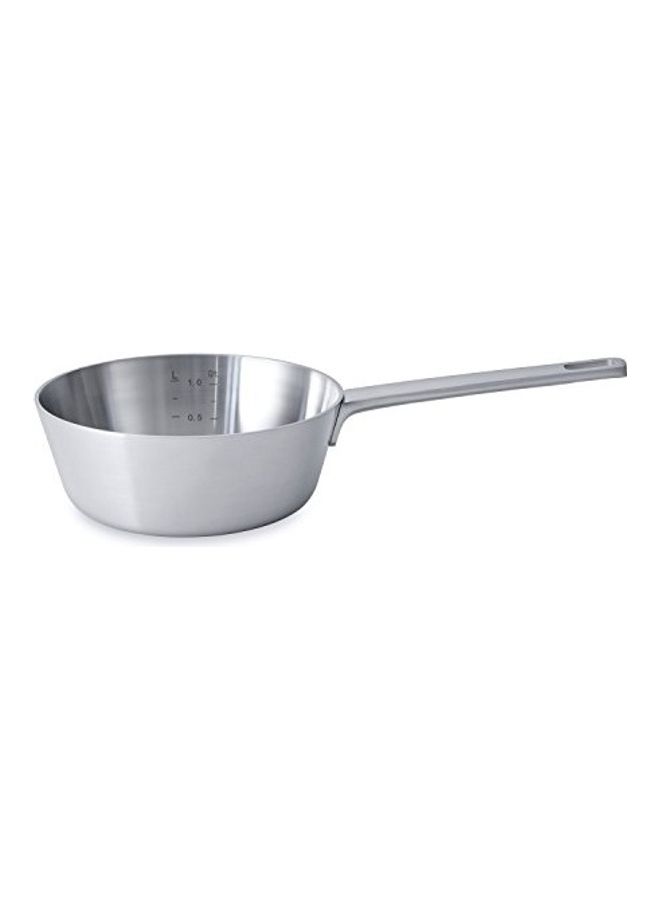Tapered Sauce Pan Silver 18cm