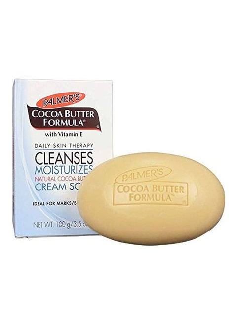 Cocoa Butter With Vitamin E Cream Soap