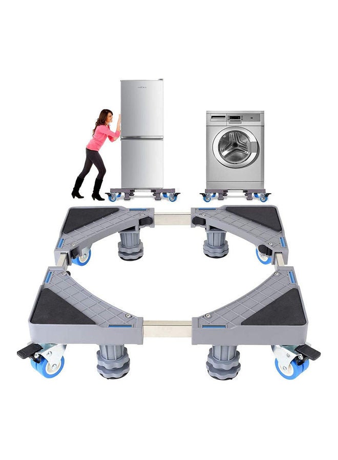 Moveable Appliance Base Stand Grey/Black/Blue