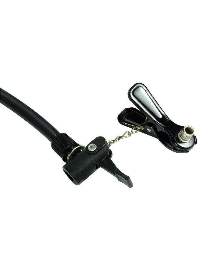 LAWAZIM Portable Foot Air Pump Red/Black - Image 4