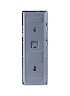 لوازم موزع معطر للهواء بشاشة LCD أبيض/ بيج/ رمادي 9x9x24سم  - Image 2