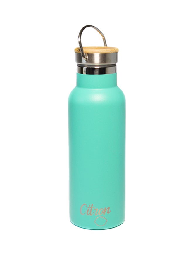 Citron Stainless Steel Water Bottle 500ml - Green - Image 1