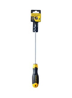 Stanley Cushion Grip Screw Driver Yellow/Black/Silver 200mm  - Image 3