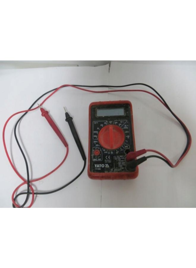 Yato - Digital Multimeter Black/Red - Image 1