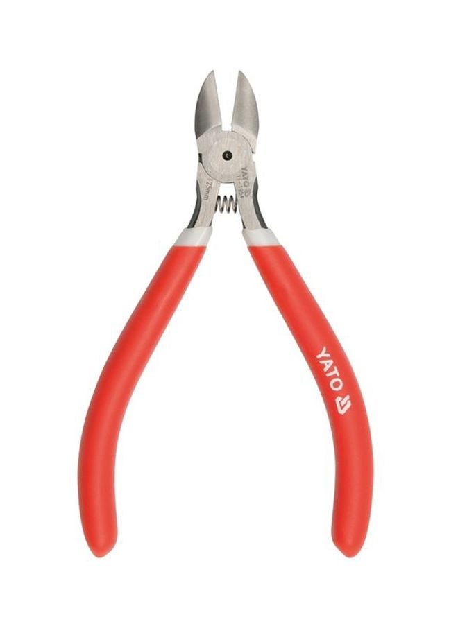 Yato Side Cutting Plier Red/Silver - Image 2