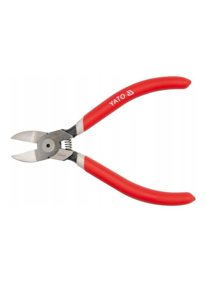 Yato Side Cutting Plier Red/Silver - Image 3