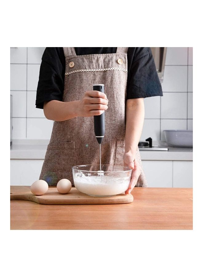 XiuWoo Electric Milk Foam Maker Black/Silver - Image 5