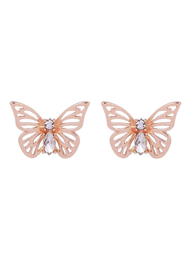 Miracle Empire - Elegant Butterflies Stud Earrings - Image 1