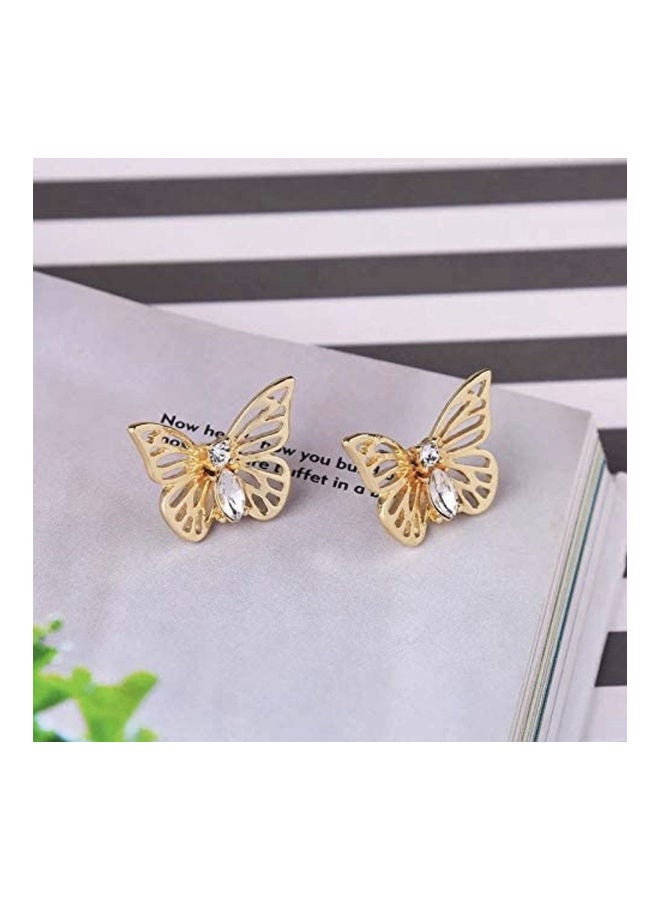 Miracle Empire - Elegant Butterflies Stud Earrings - Image 1