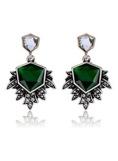 Flower Design Dangle Earrings