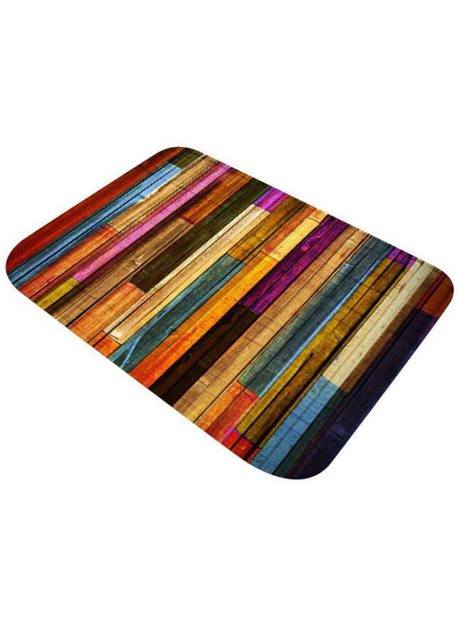 Non-Slip Flannel Floor Mat Multicolour 20x31inch  - Image 1