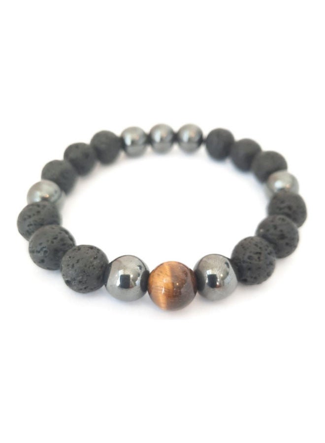 ميركال إمبراير سوار بتصميم عين النمر من الأونيكس البركاني . - Image 1