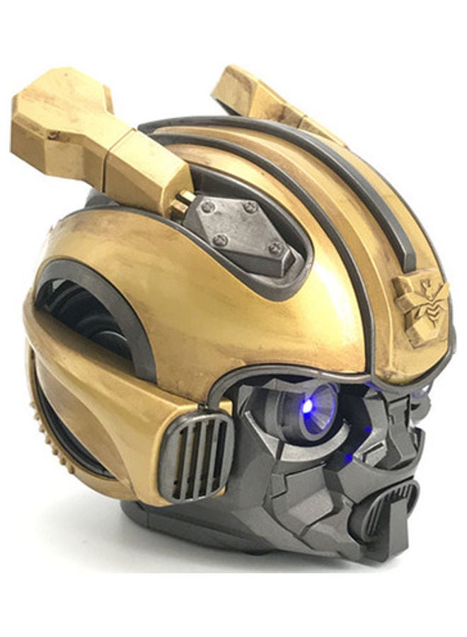 NIBEMINENT Transformers Bluetooth Speaker qwe125 Gold/Grey  - Image 2