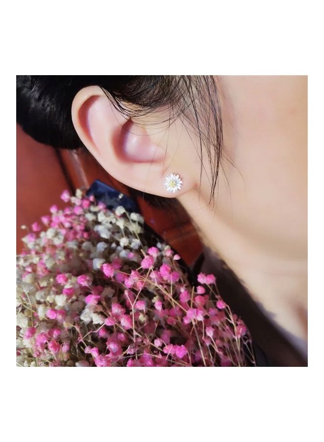 Miracle Empire Sunflower Stud Earrings - Image 2