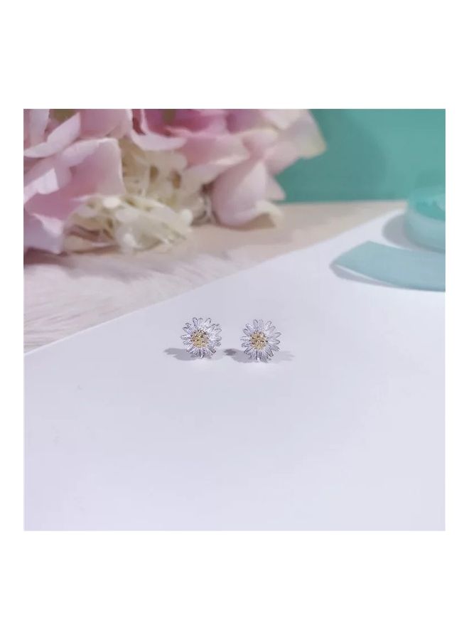 Miracle Empire Sunflower Stud Earrings - Image 3