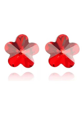 Flower Design Stud Earrings - v1623919256/N48425740A_1