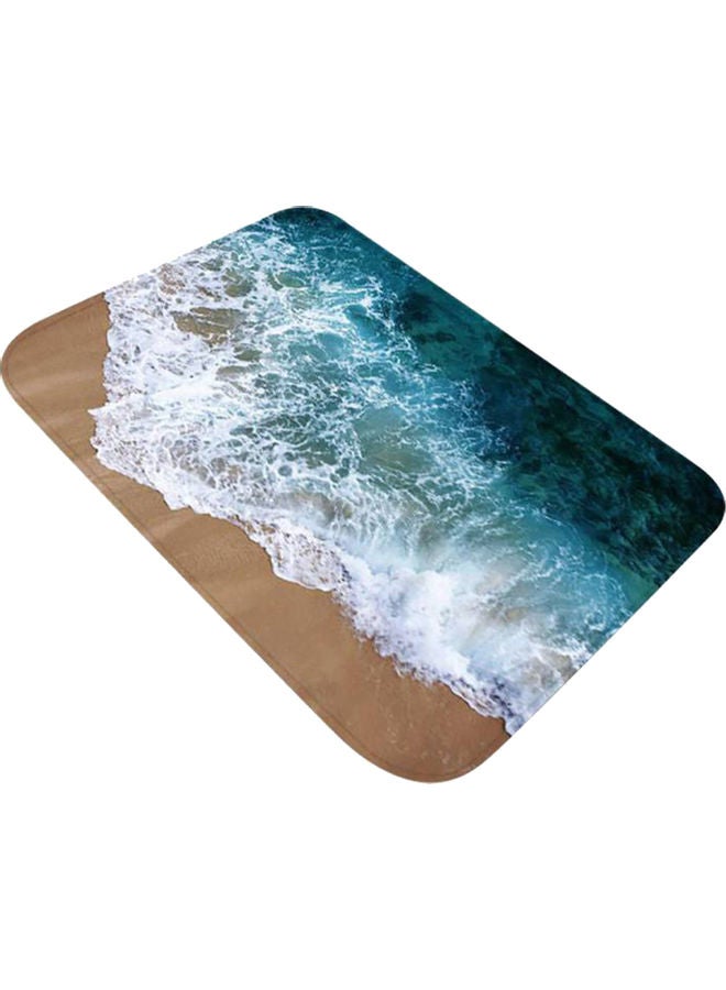 Non-Slip Flannel Floor Mat Multicolour 20x31inch  - Image 1