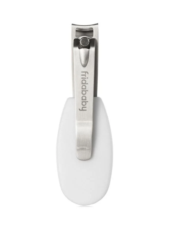 fridababy NailFrida Snipper Clipper Set – Baby Nail Clipper with Safety Spy Hole & Curved S-File for Newborns & Infants – Nick-Free, Easy-Grip, Safe Nail Care Kit