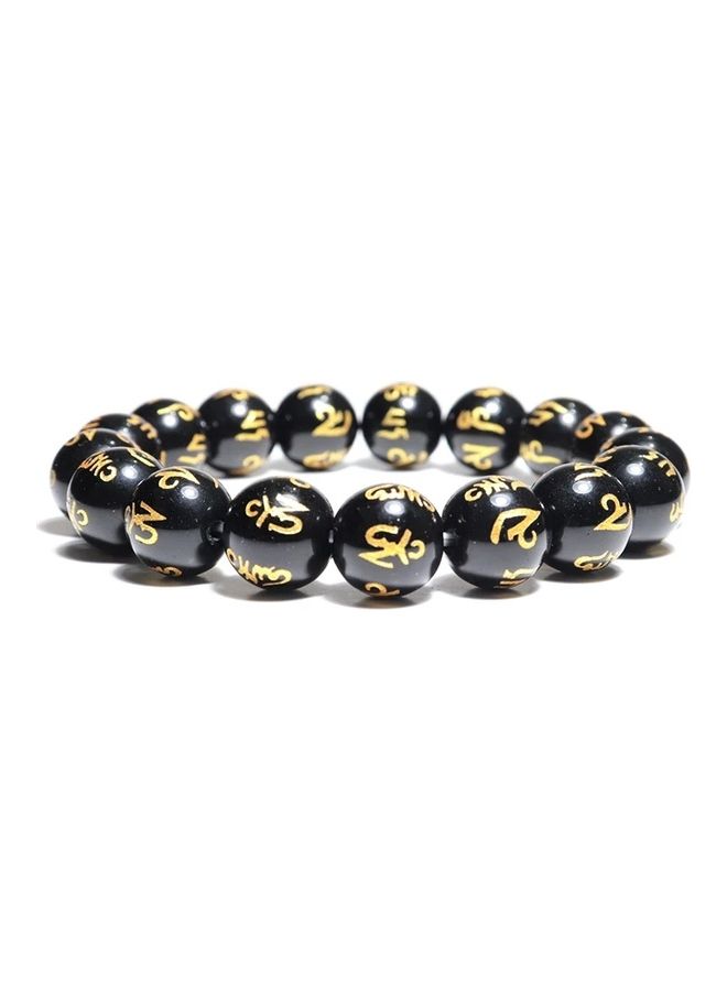Miracle Empire - Feng Shui Natural Obsidian Stone Bracelet - Image 1