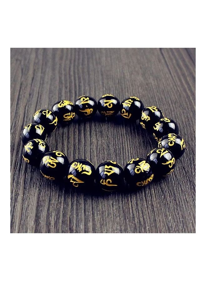 Miracle Empire - Feng Shui Natural Obsidian Stone Bracelet - Image 1
