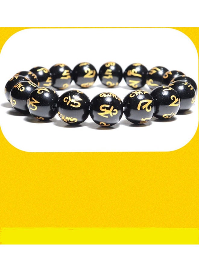 Miracle Empire - Feng Shui Natural Obsidian Stone Bracelet - Image 1