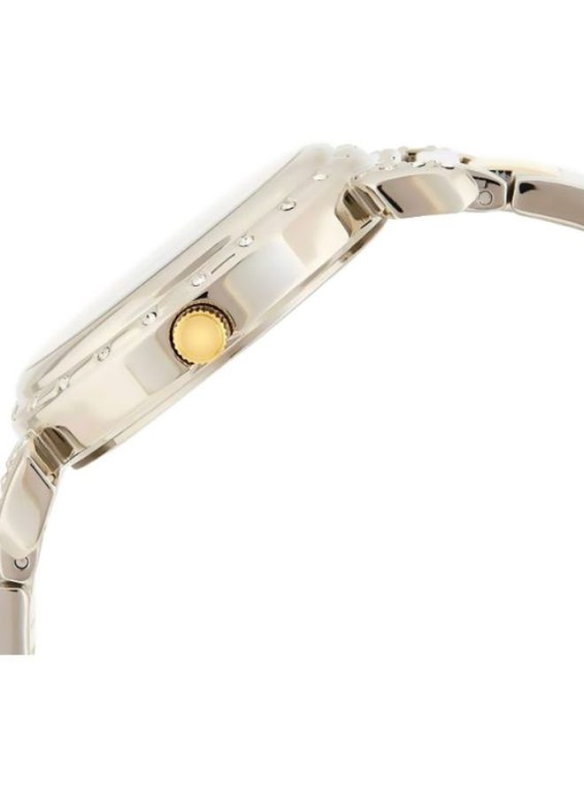 جس ساعة يد بعقارب مضادة للماء بسوار جلدي طراز W0831L3 للنساء - Image 3