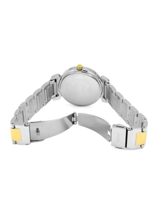 جس ساعة يد بعقارب مضادة للماء بسوار جلدي طراز W0831L3 للنساء - Image 4