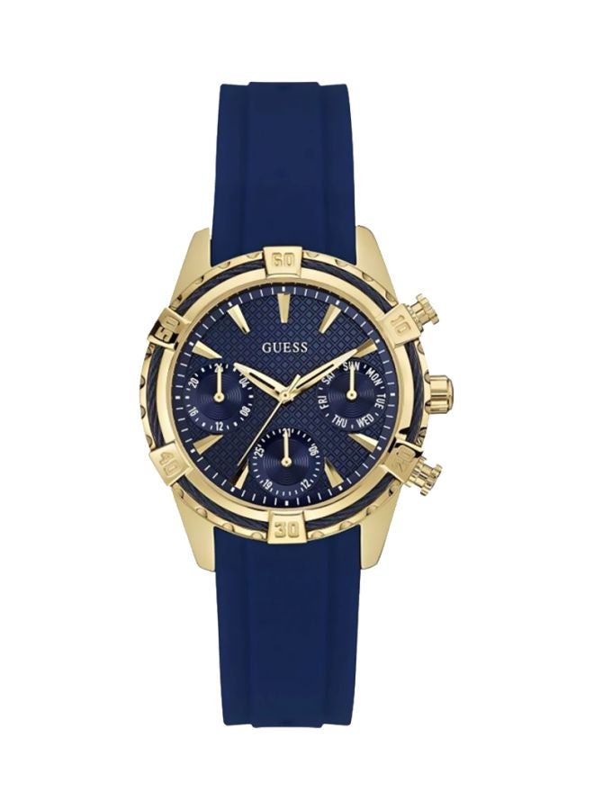 جس ساعة يد كاتالينا بعقارب طراز W0562L2 - مقاس 36 مم - لون أزرق للنساء - Image 1