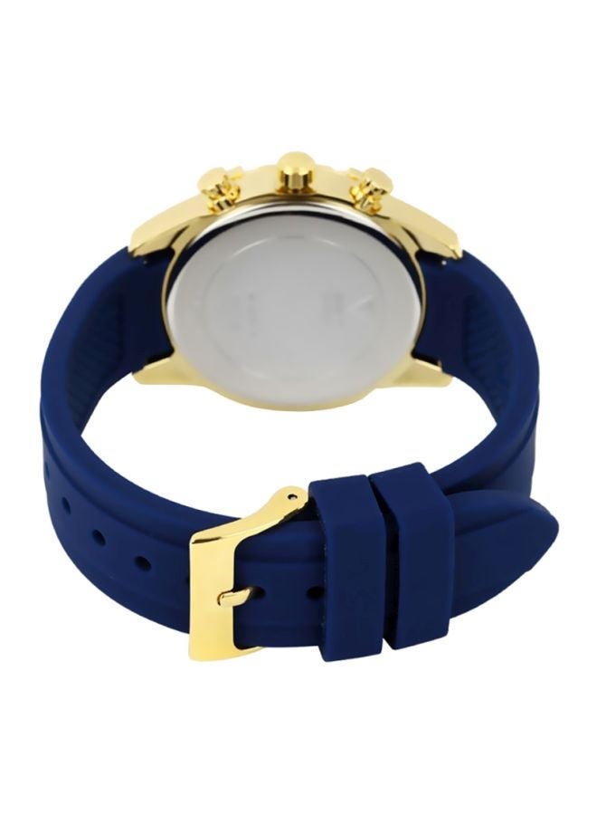 جس ساعة يد كاتالينا بعقارب طراز W0562L2 - مقاس 36 مم - لون أزرق للنساء - Image 2