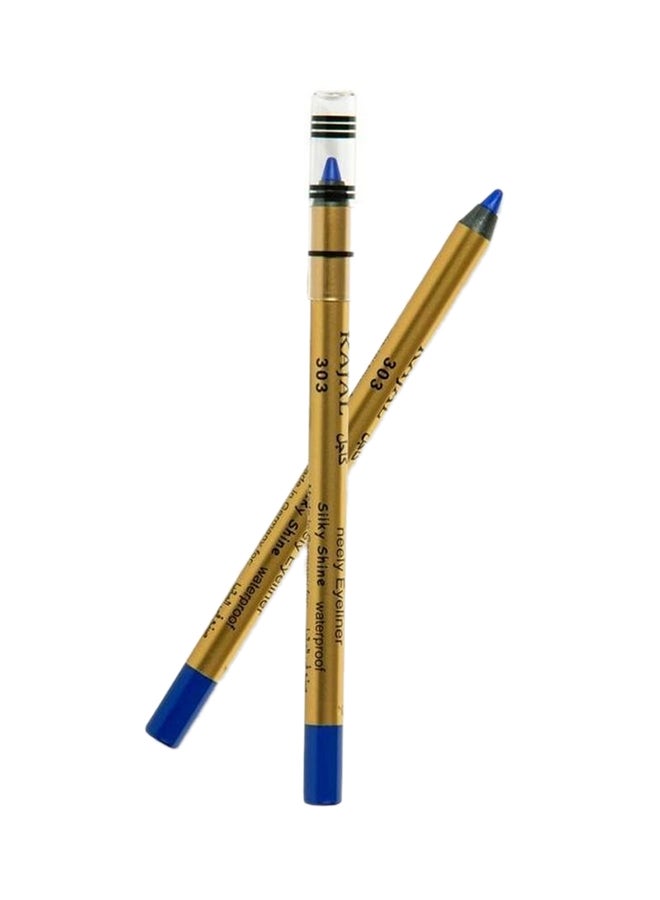 Silky Shine Eyeliner Pencil Blue 