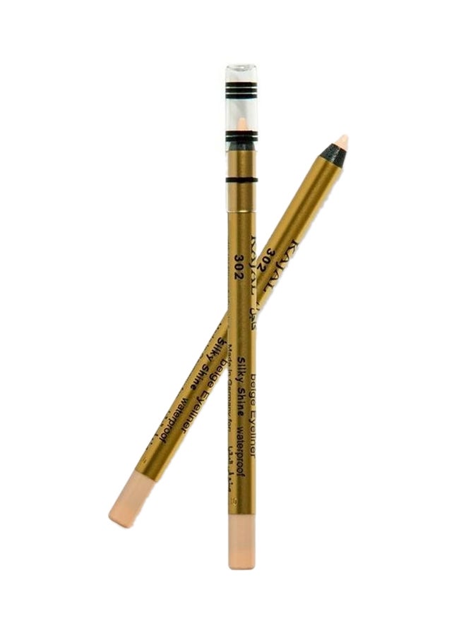 Silky Shine Eyeliner Pencil Beige 