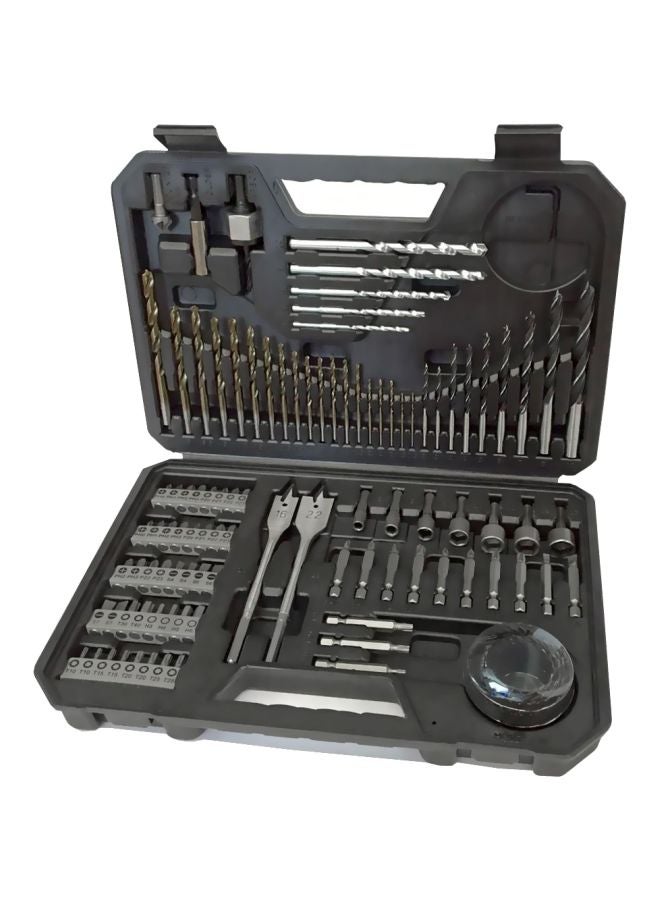 BOSCH - Set Of 103 Pro Mixed Drill Bit W/Case Silver/Black 1-40mm - Image 1