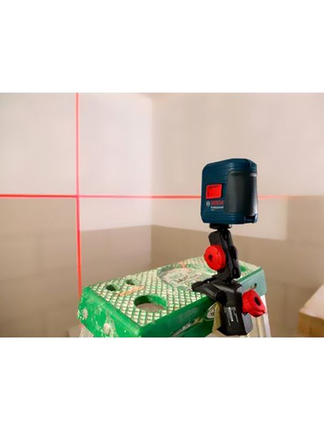 BOSCH - Self-Leveling Cross-Line Laser GLL 2-50 With Range 10m, Self-levelling Range ± 4°, Accuracy ± 0.5 mm And Tripod Thread 1/4 Blue/Black/Red - Image 1