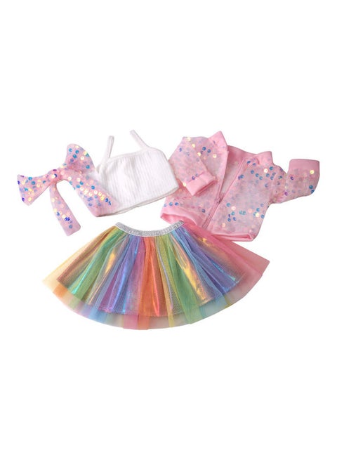 4-Piece Doll Outfit Set
