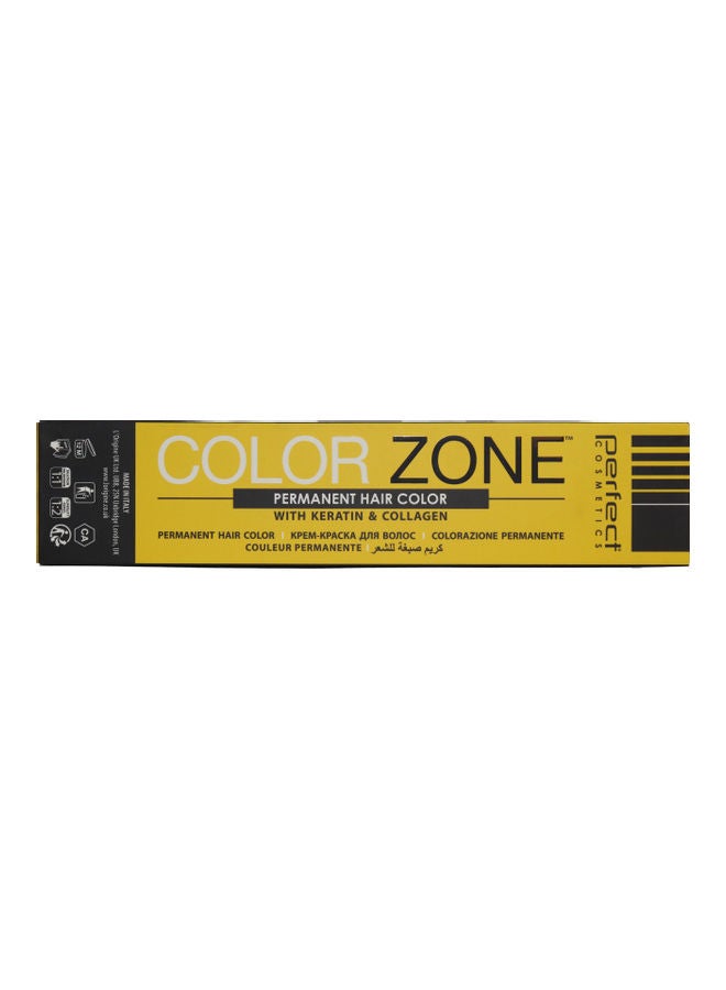 Perfect Cosmetics Color Zone Permanent Hair Colour With Keratin And Collagen Blue 100ml  - Image 5