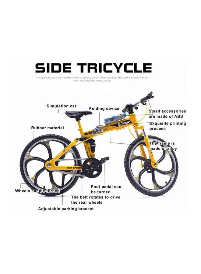 Alloy Folding Attractive Unique Design High Quality Mountain Single Speed Bike 20x13cm