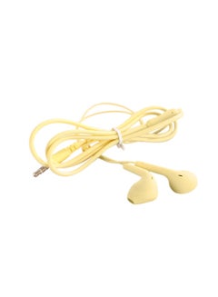 Wired In-Ear Headphone With Mic Yellow