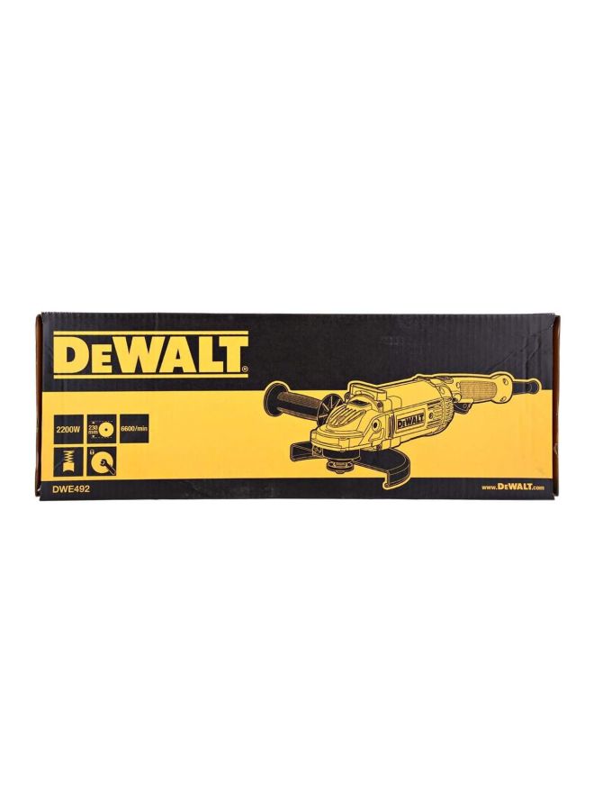 DEWALT Angle Grinder Yellow/Grey - Image 3