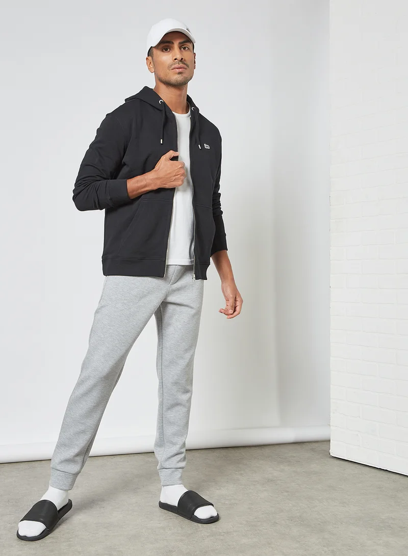 LEE Full Zip Hoodie Black