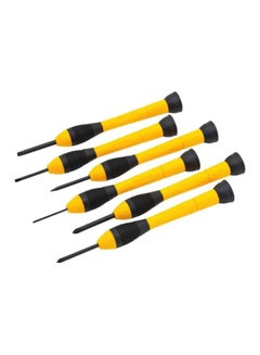 Stht66-052 Bi-Mat Precision Screwdriver Set Yellow/Black 1.4, 2, 2.4, 3