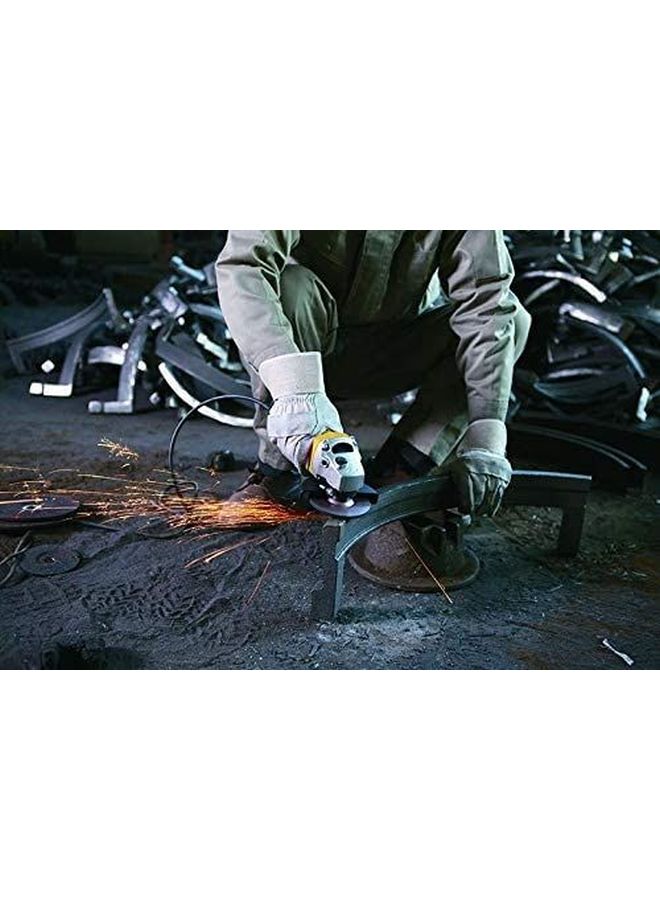 Stanley Electric Angle Grinder Yellow/Black/Silver  - Image 4