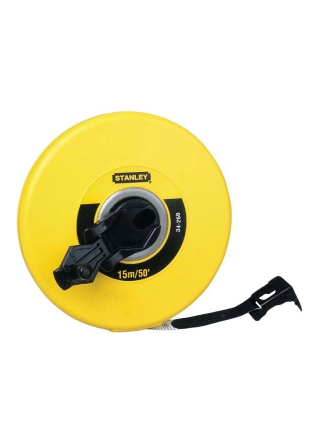 Stanley Round Measuring Tape Yellow/Black 50meter  - Image 1