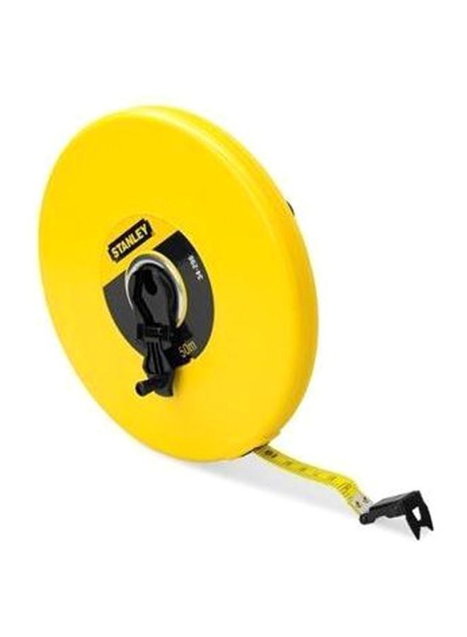 Stanley Round Measuring Tape Yellow/Black 50meter  - Image 2