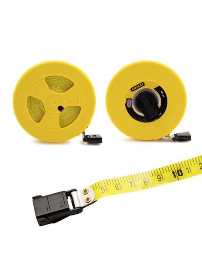 Stanley Round Measuring Tape Yellow/Black 50meter  - Image 3