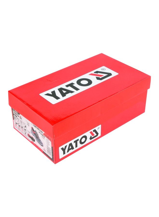 Yato Low-Cut Safety Boots Grey/Black/Red  - Image 2