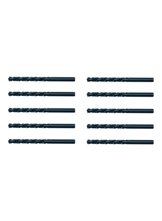 Yato 10-Piece HSS Twist Drill Bit Set Black  - Image 1