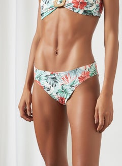 Bluepoint Tropical Print Bikini Bottom Multicolour  - Image 1