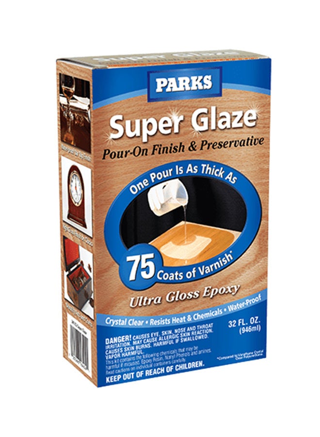 Generic - Ultra Glossy Epoxy Finish and Preservative Kit White - Image 1